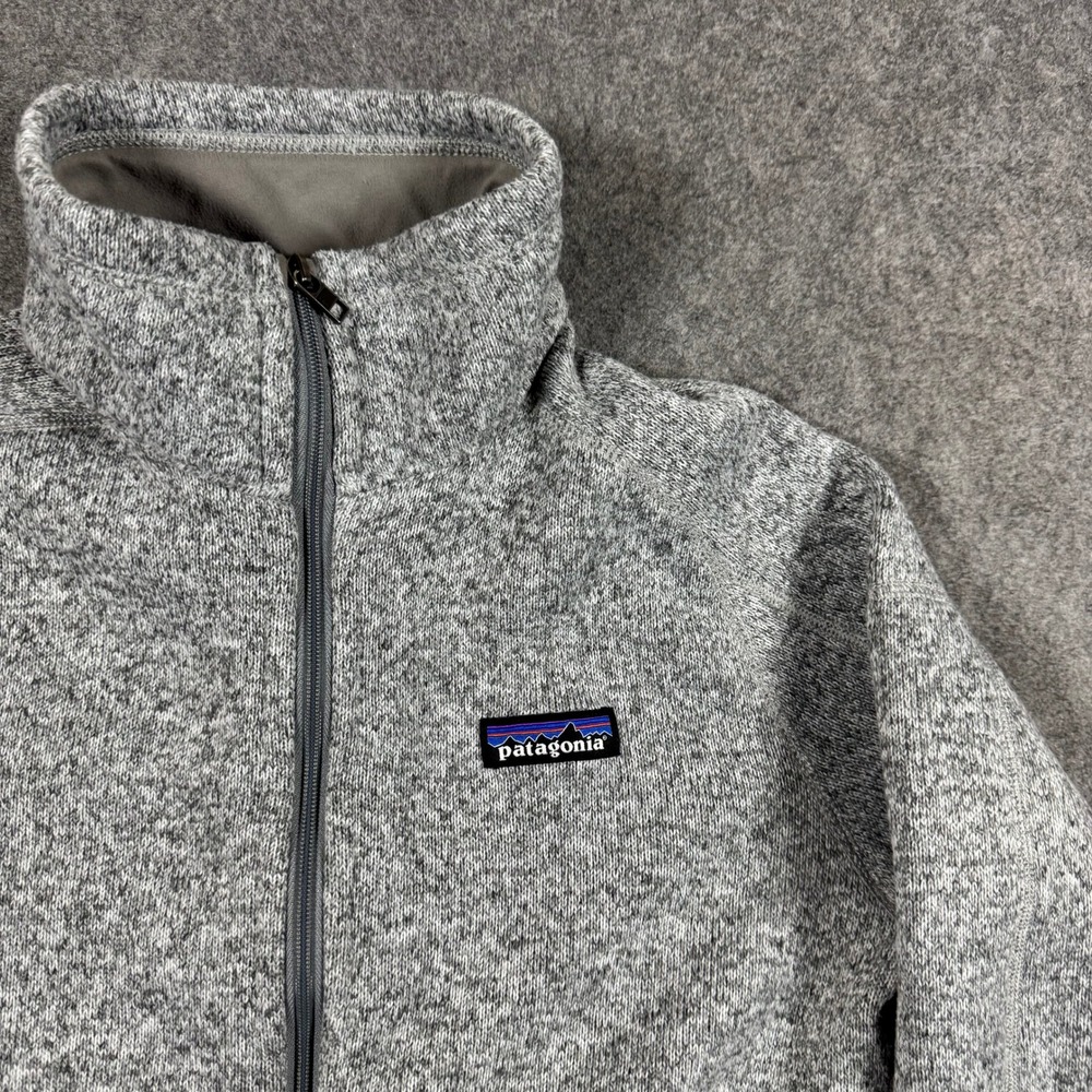 Patagonia Better Sweater Jacket Womens Small Grey Full Zip Fleece 25543 Outdoors - Picture 2 of 10